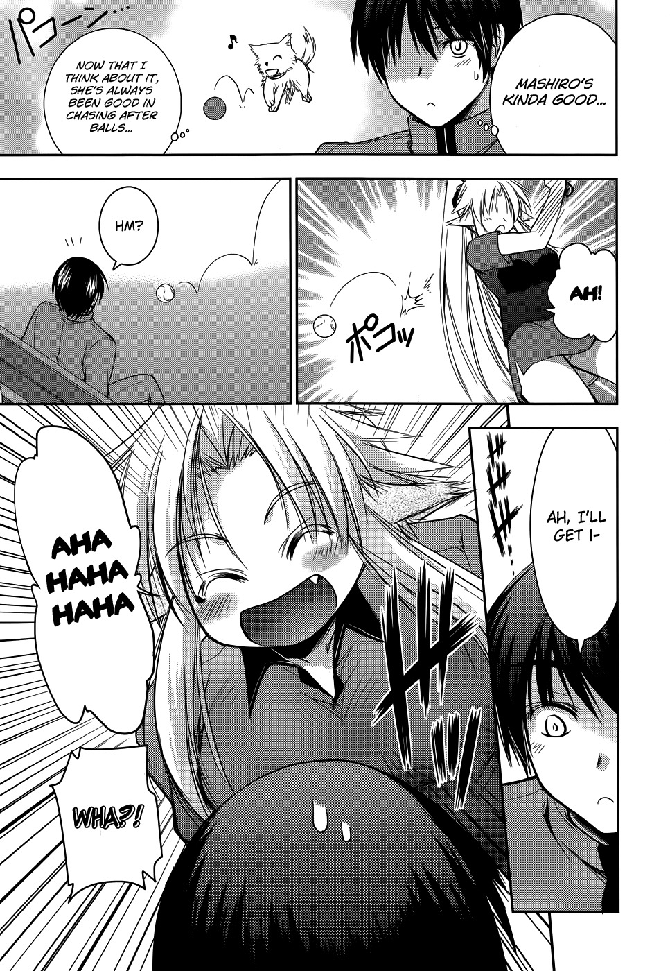 Perowan! - Hayaku Shinasai! Goshujinsama Chapter 8 page 9 - Chapter 8: Tennis is Dangerous?!