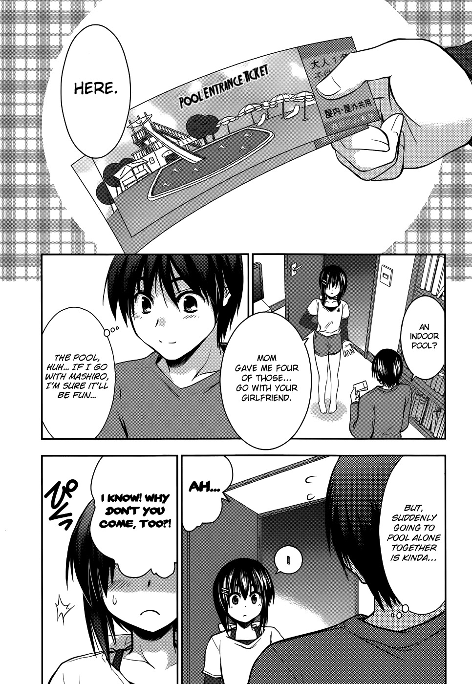 Perowan! - Hayaku Shinasai! Goshujinsama Chapter 9 page 6 - Chapter 9: The Pool's So Big!
