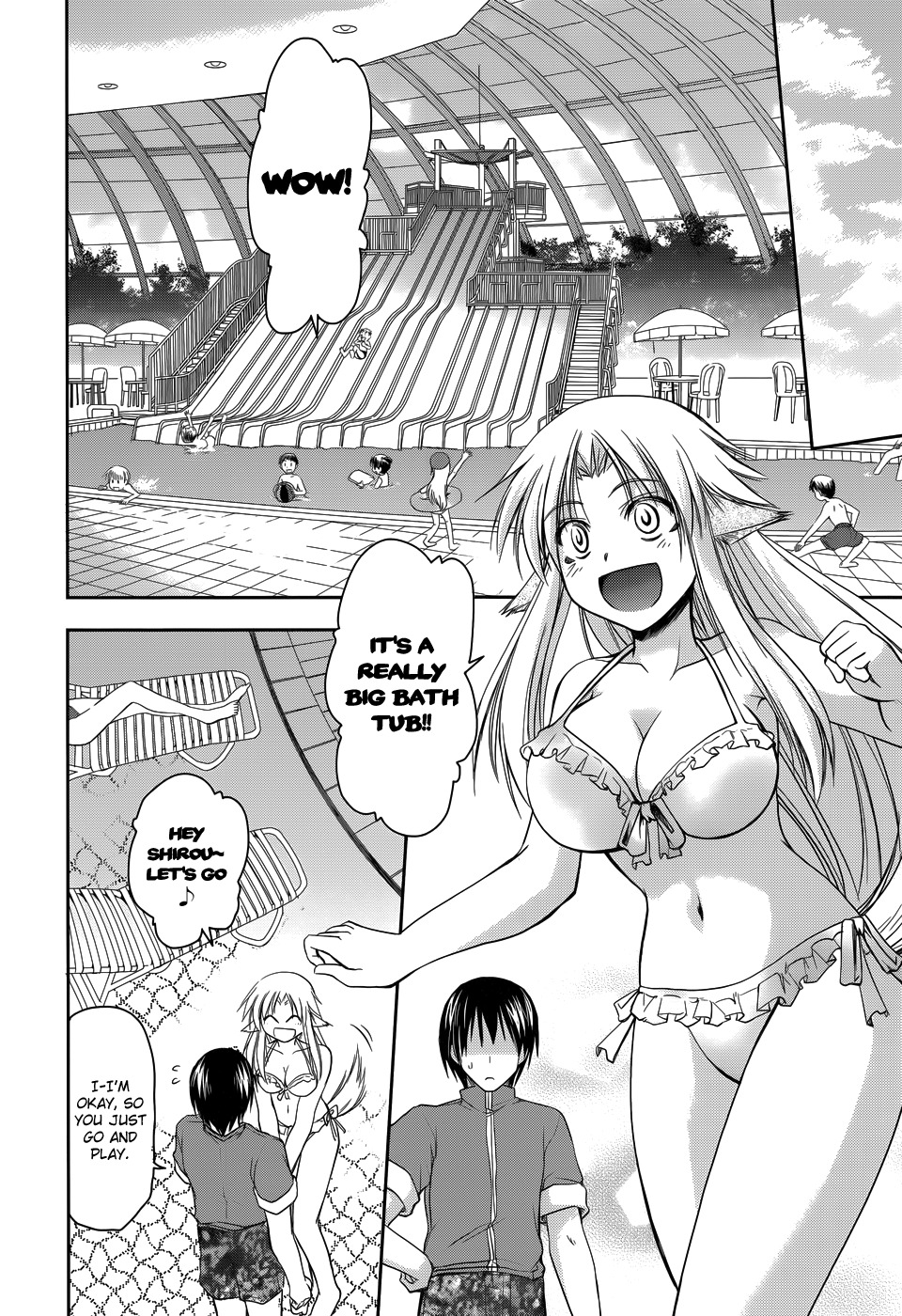 Perowan! - Hayaku Shinasai! Goshujinsama Chapter 9 page 8 - Chapter 9: The Pool's So Big!