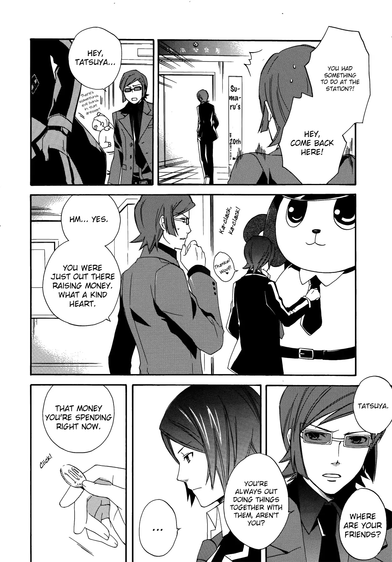 Persona 2: Tsumi Comic Anthology Chapter 13 page 10 - Chapter 13: The Troubled Lone Wolf