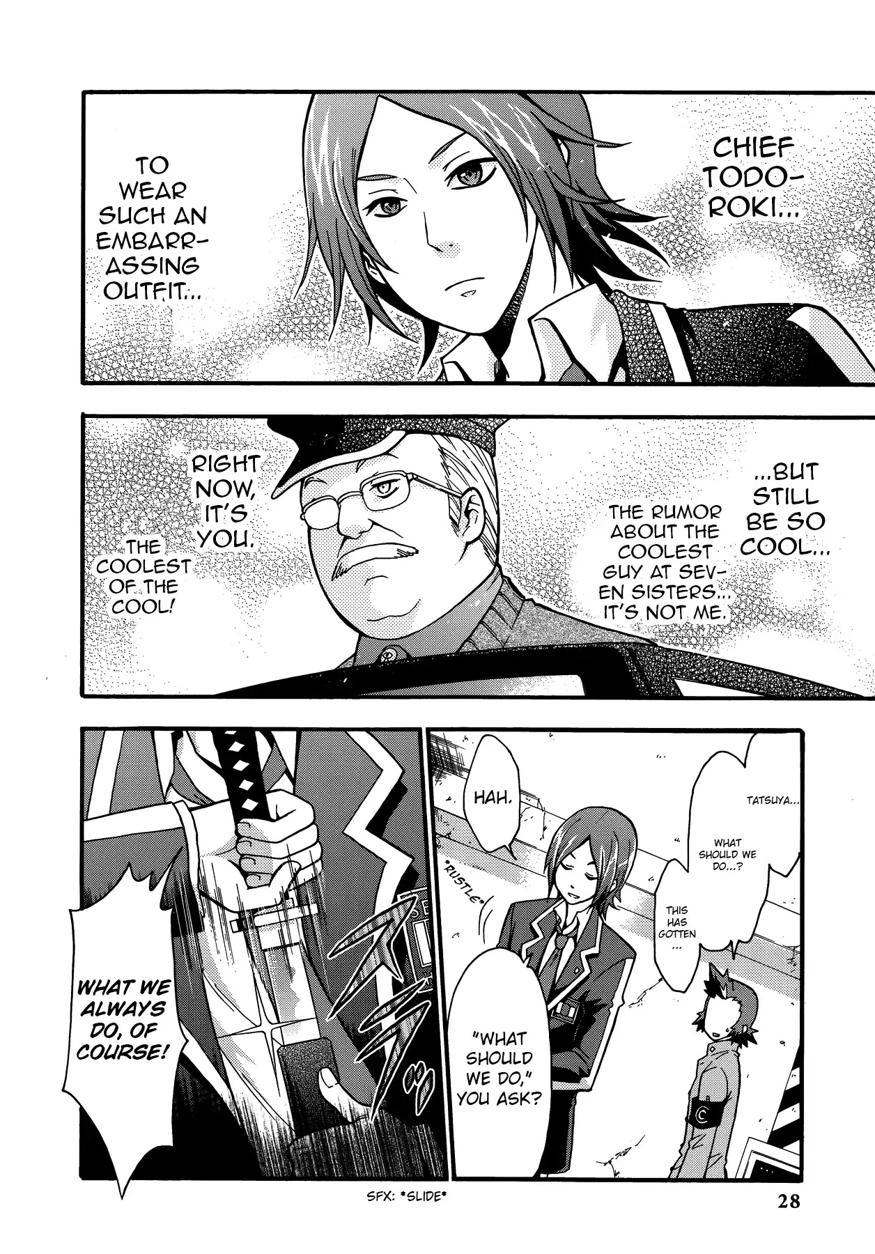 Persona 2: Tsumi Comic Anthology Chapter 2 page 8 - Chapter 2: Kick the Rumor Demon's Ass!