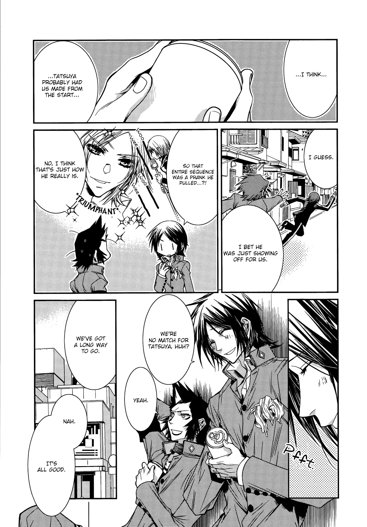 Persona 2: Tsumi Comic Anthology Chapter 4 page 11 - Chapter 4: Behind You