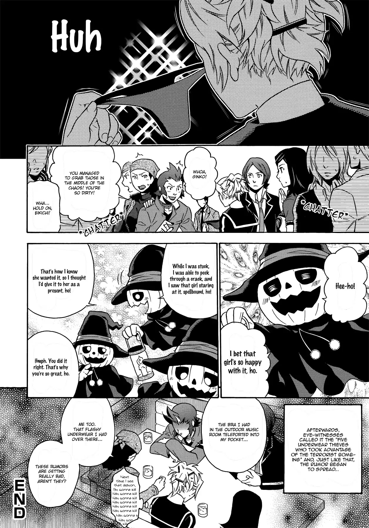 Persona 2: Tsumi Comic Anthology Chapter 6 page 12 - Chapter 6: The Gold Exploration Team Heads Onward