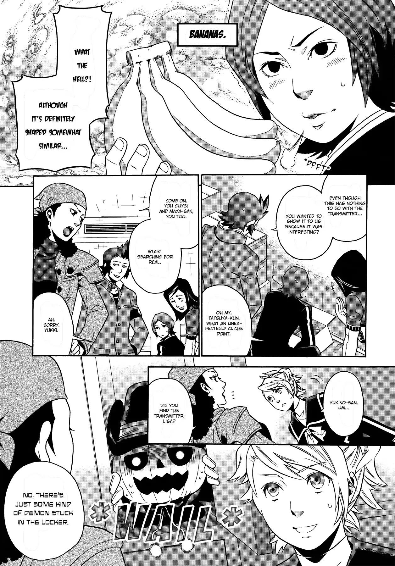 Persona 2: Tsumi Comic Anthology Chapter 6 page 7 - Chapter 6: The Gold Exploration Team Heads Onward