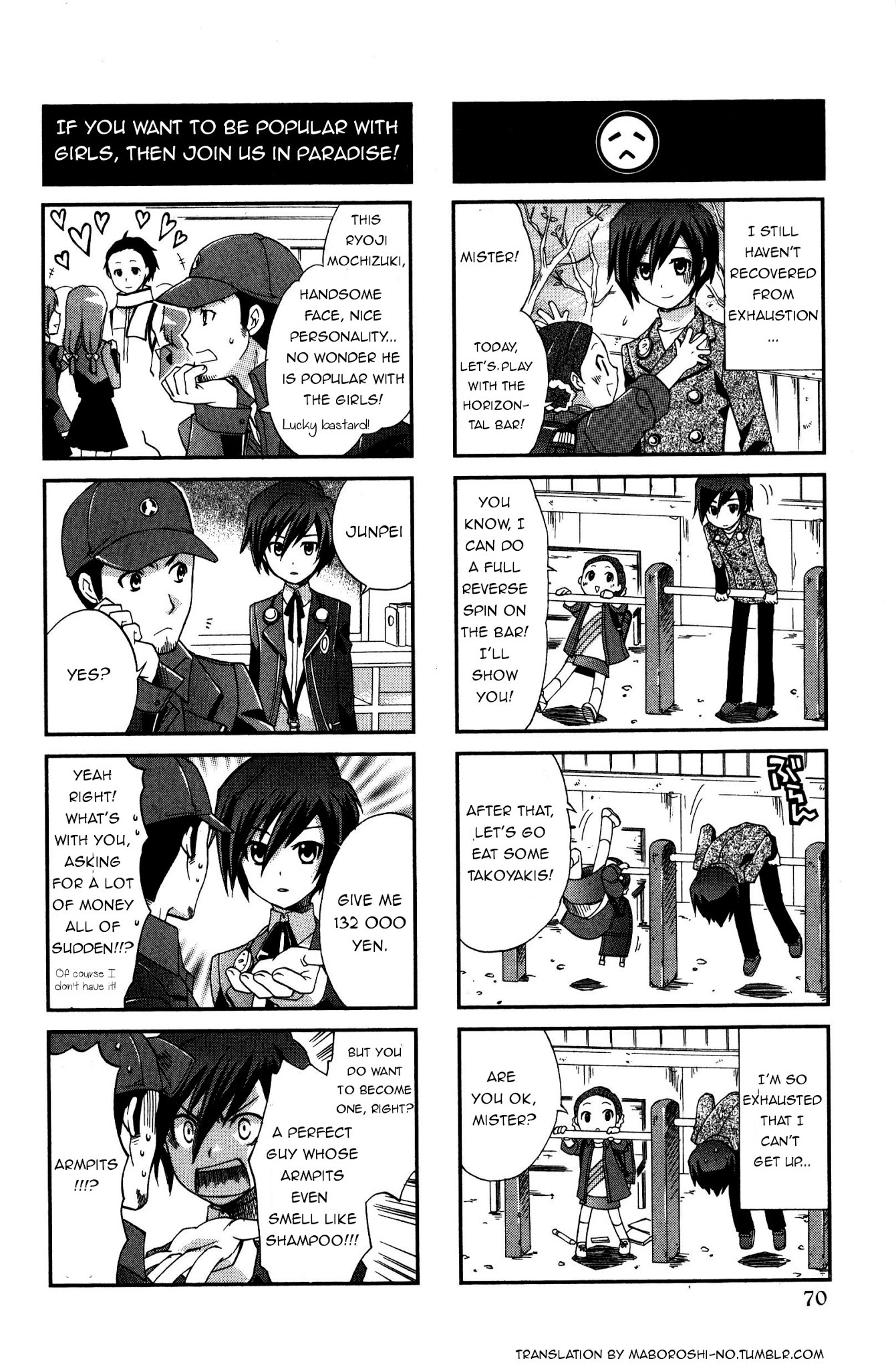 Persona 3 4 Koma Kings Chapter 11 page 5 - Chapter 11 : Goddess of Death Level 99