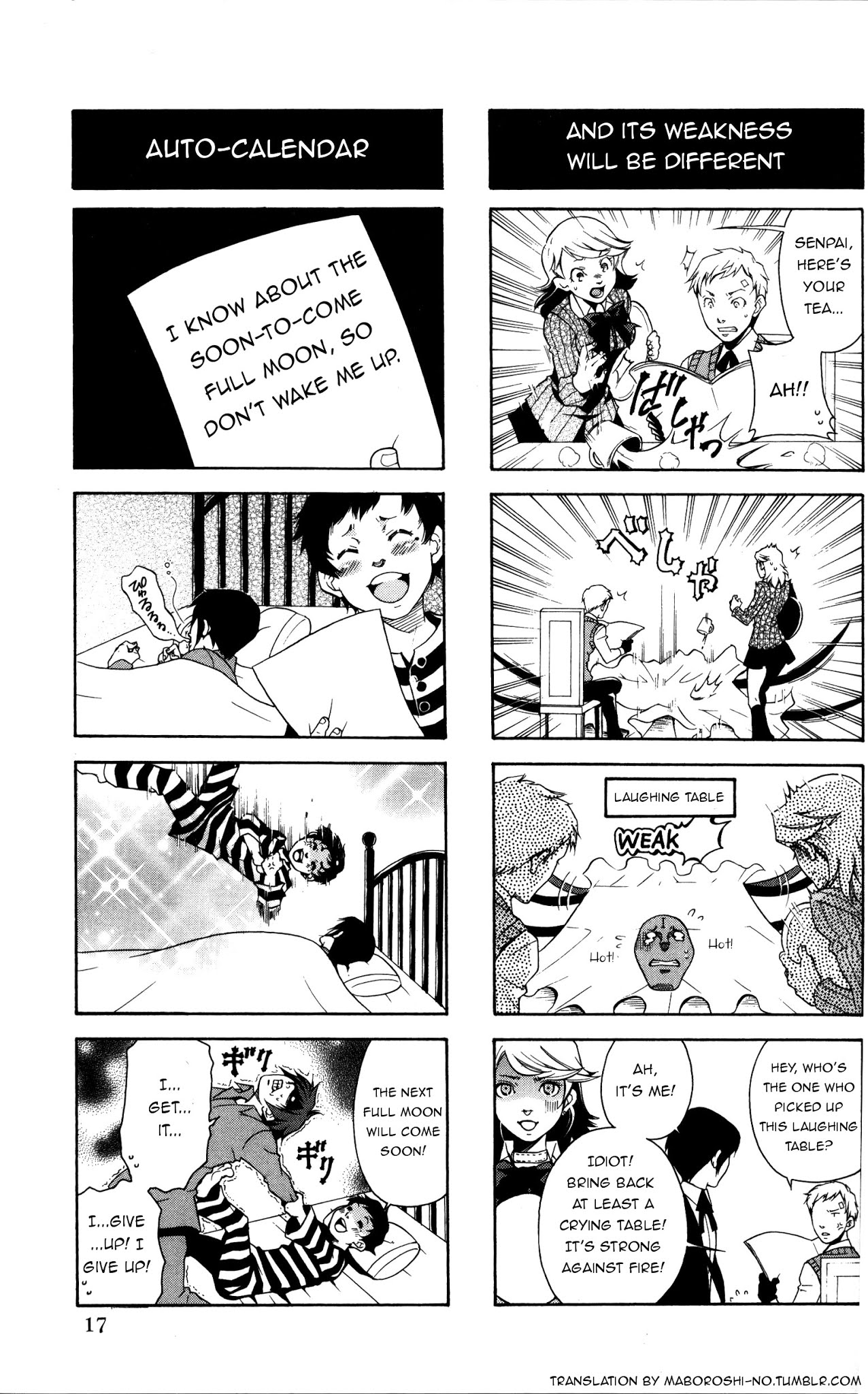 Persona 3 4 Koma Kings Chapter 2 page 6 - Chapter 2 : The artificial girl