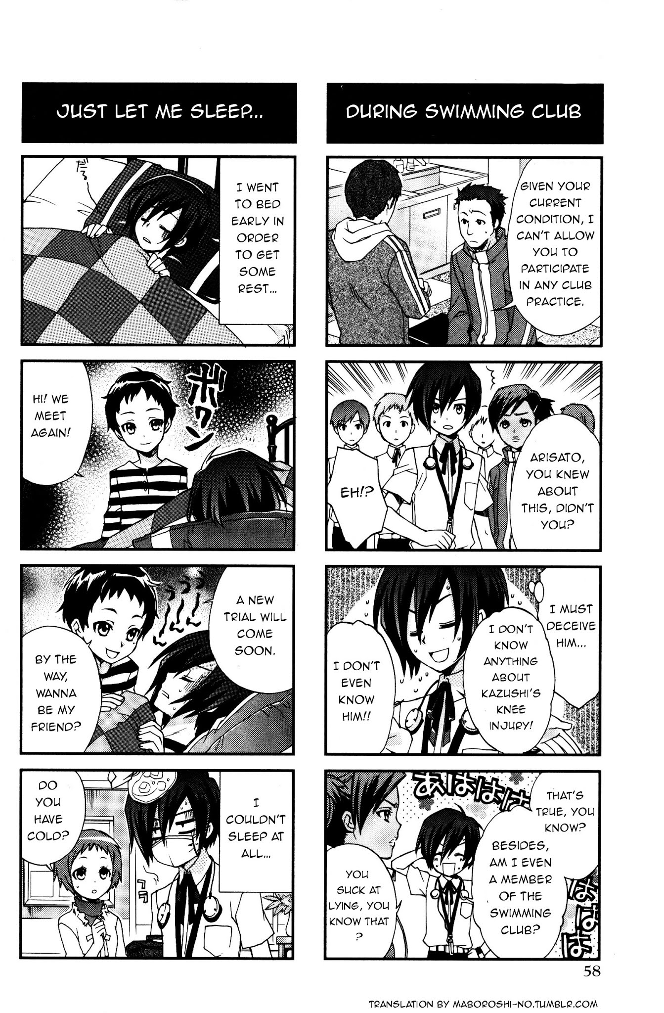Persona 3 4 Koma Kings Chapter 9 page 5 - Chapter 9 : Tartarus and blunt weapons