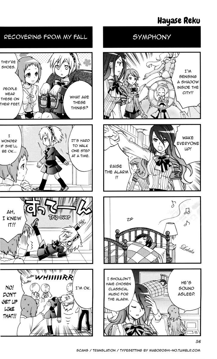 Persona 3 4koma Gag Battle Broken Hen Chapter 2 page 3 - Chapter 2 : Any attack gets nullified!