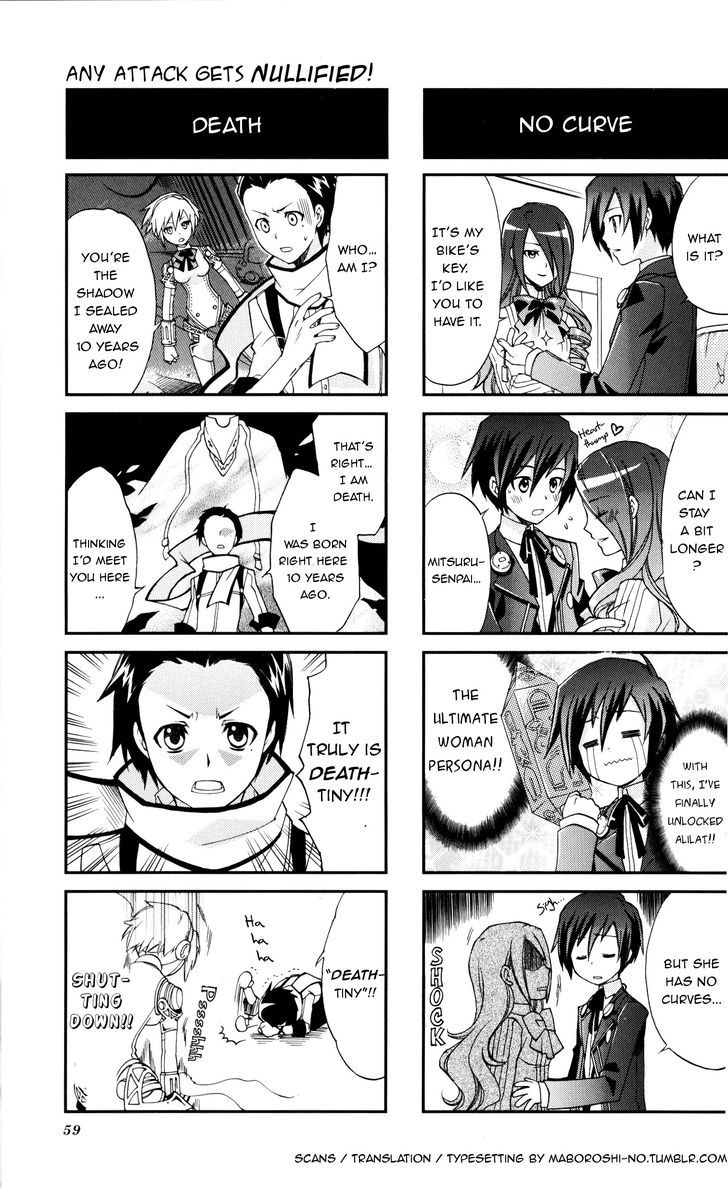 Persona 3 4koma Gag Battle Broken Hen Chapter 2 page 6 - Chapter 2 : Any attack gets nullified!