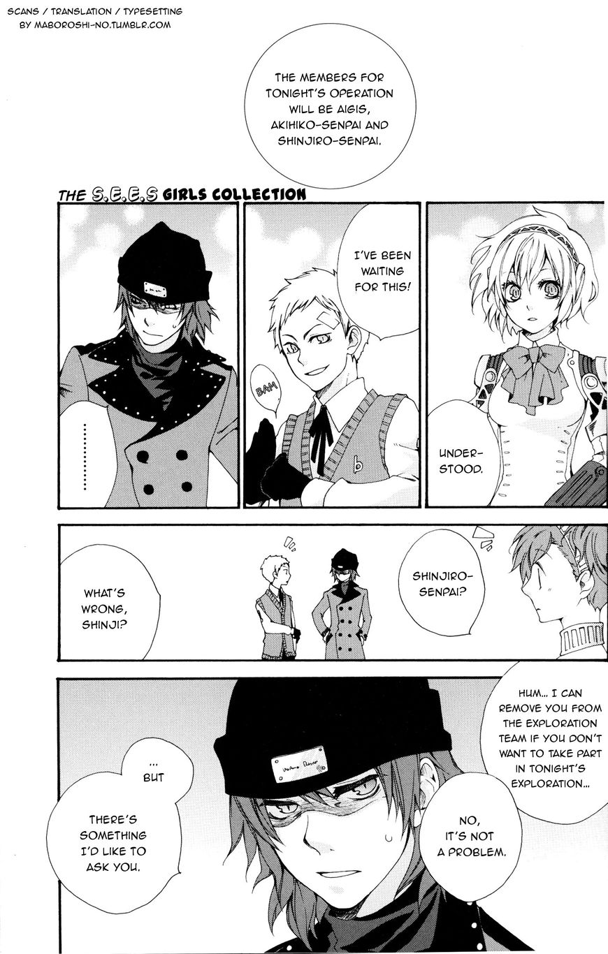 Persona 3 Portable Comic Anthology Chapter 1 page 1 - Chapter 1 : The S.E.E.S Girls Collection