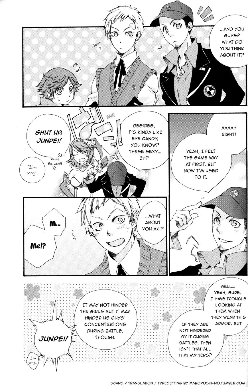 Persona 3 Portable Comic Anthology Chapter 1 page 3 - Chapter 1 : The S.E.E.S Girls Collection