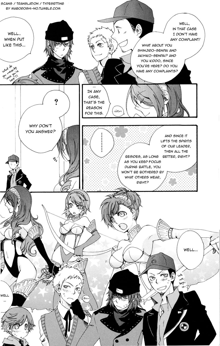 Persona 3 Portable Comic Anthology Chapter 1 page 6 - Chapter 1 : The S.E.E.S Girls Collection