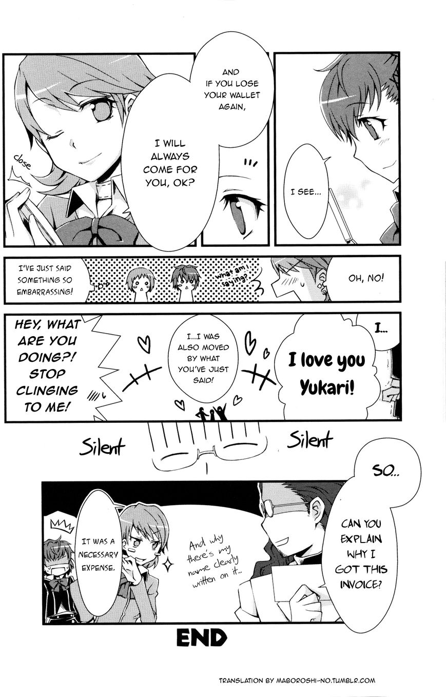 Persona 3 Portable Comic Anthology Chapter 3 page 8 - Chapter 3 : Call me, Call You