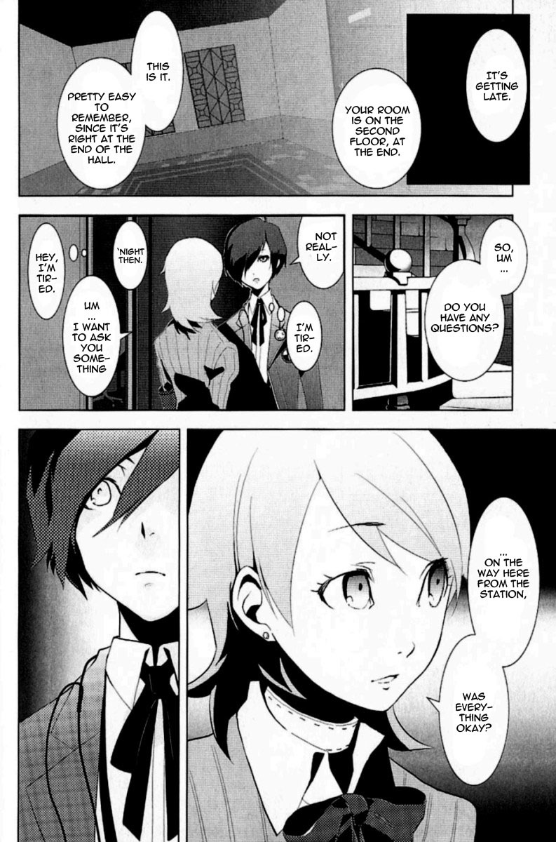Persona 3 Chapter 1 page 22 - Chapter 1