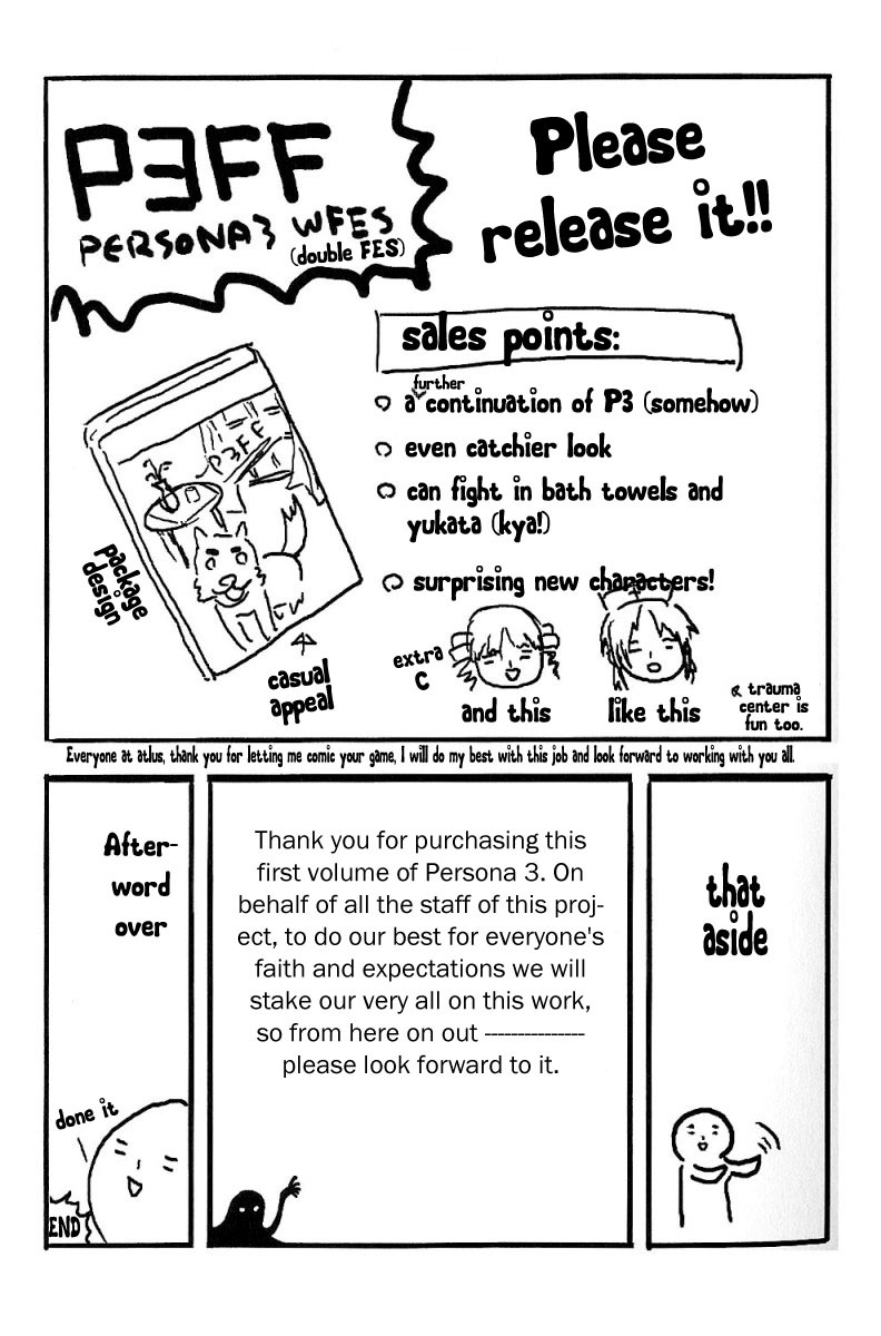 Persona 3 Chapter 2 page 39 - Chapter 2