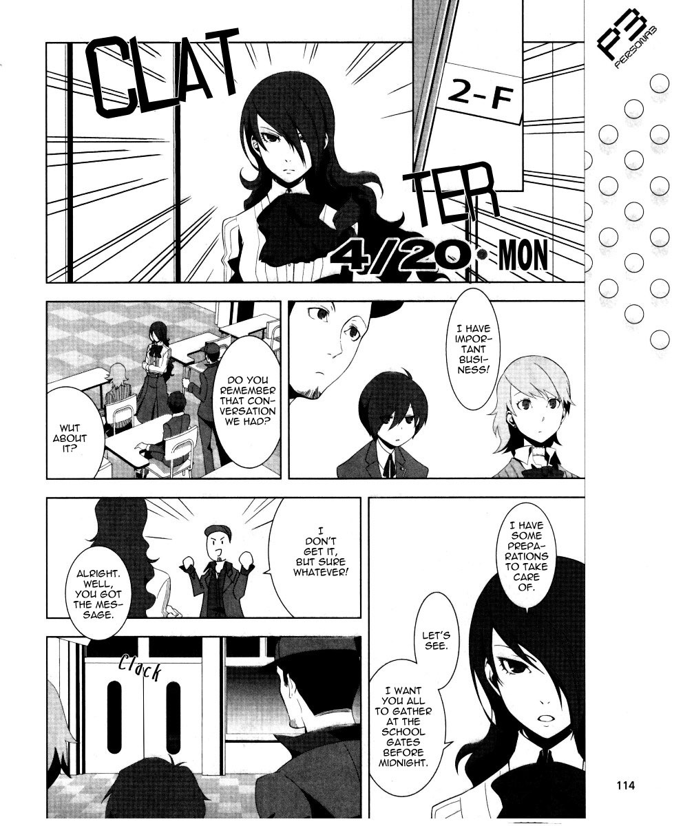 Persona 3 Chapter 4 page 27 - Chapter 4