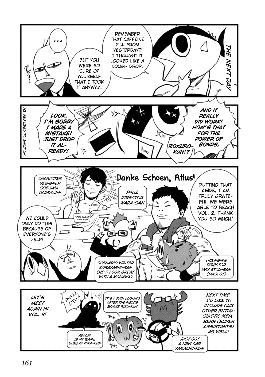 Persona 4: The Ultimax Ultra Suplex Hold Chapter 15.5 page 10 - Chapter 15.5: Volume 2 Afterword