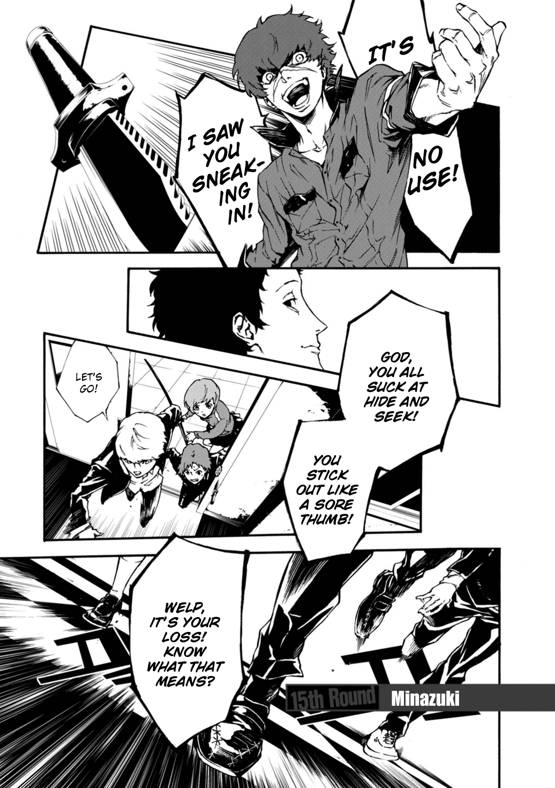 Persona 4: The Ultimax Ultra Suplex Hold Chapter 15 page 1 - Chapter 15: Minazuki