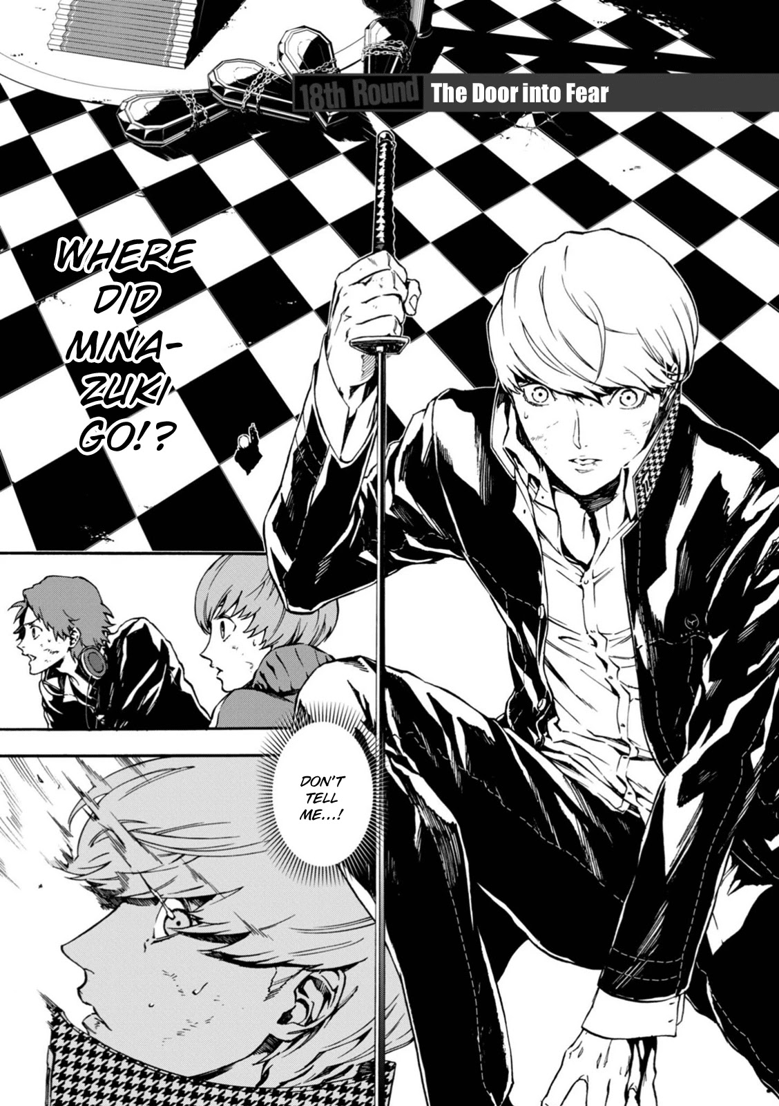 Persona 4: The Ultimax Ultra Suplex Hold Chapter 18 page 1 - Chapter 18: The Door into Fear
