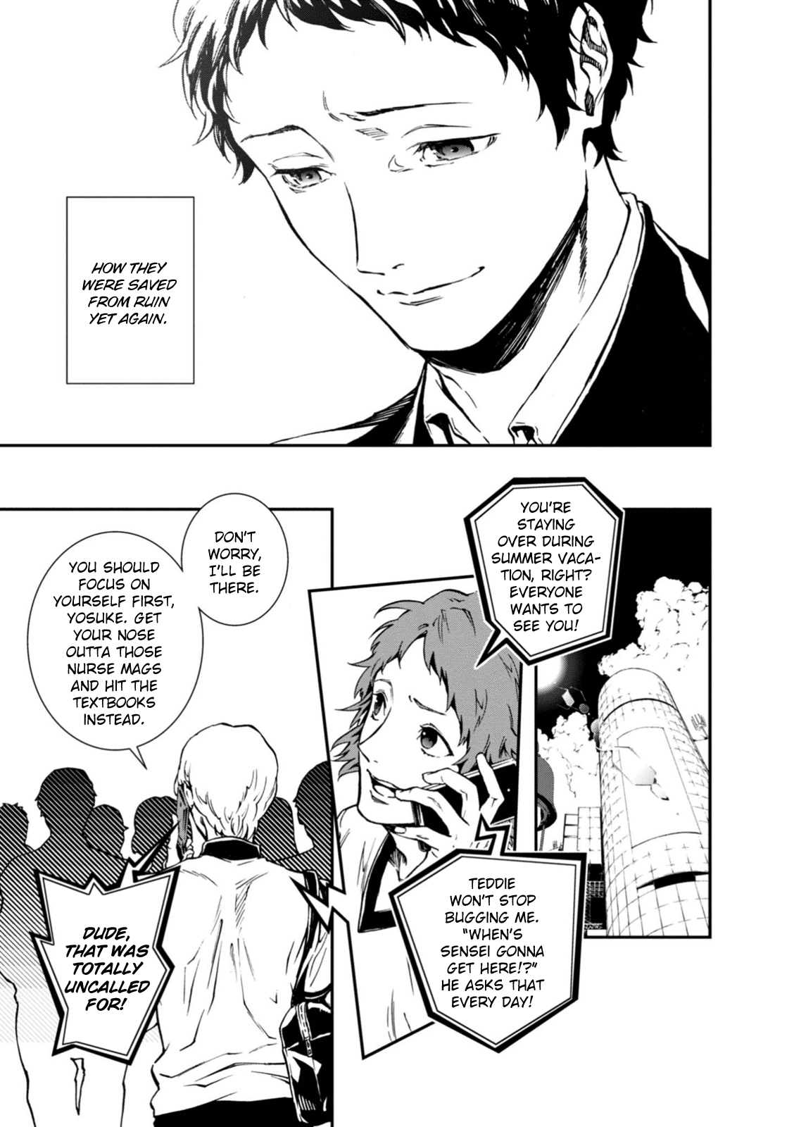 Persona 4: The Ultimax Ultra Suplex Hold Chapter 35.5 page 8 - Chapter 35.5: Epilogue [END]