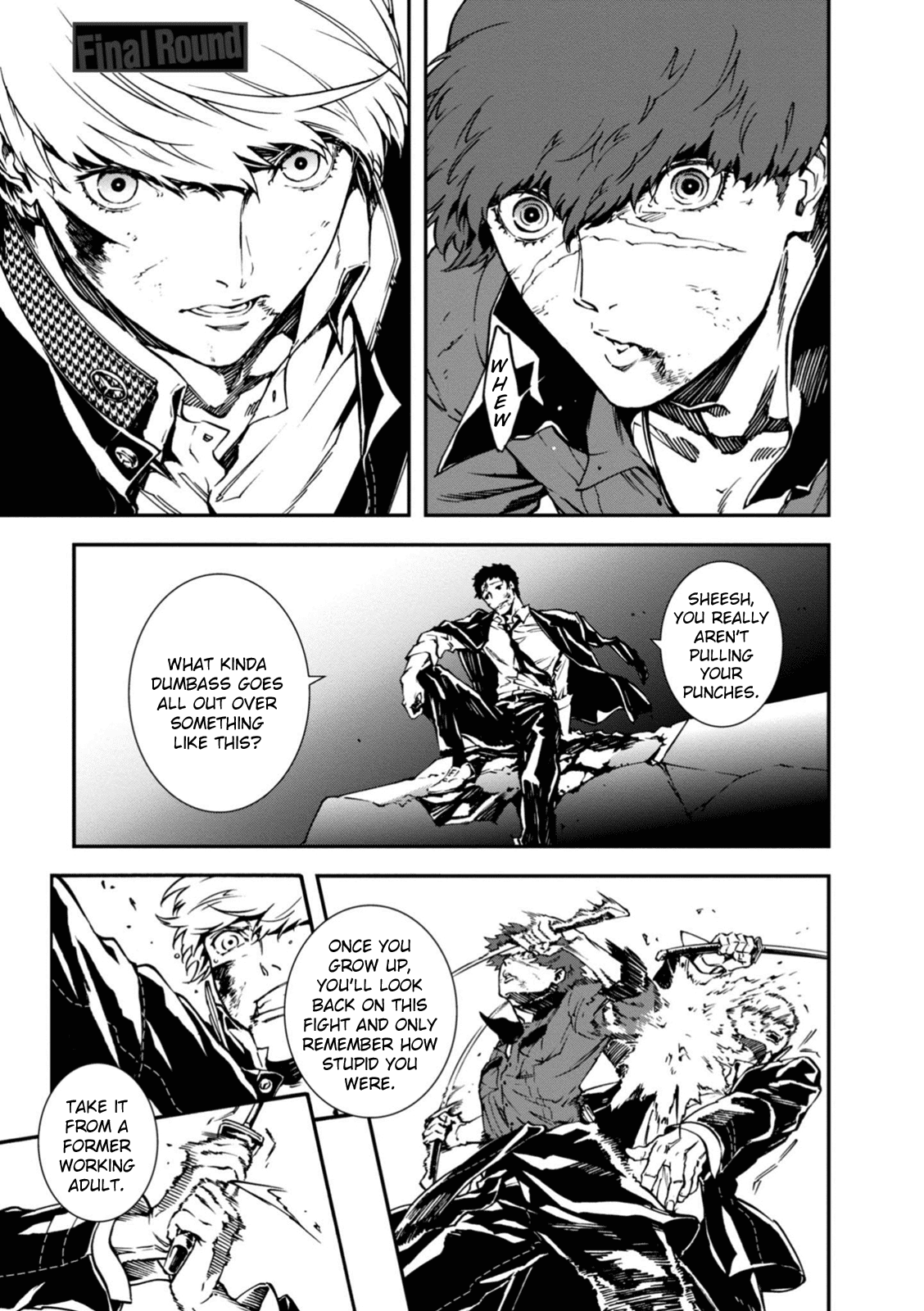 Persona 4: The Ultimax Ultra Suplex Hold Chapter 35 page 1 - Chapter 35: Departure