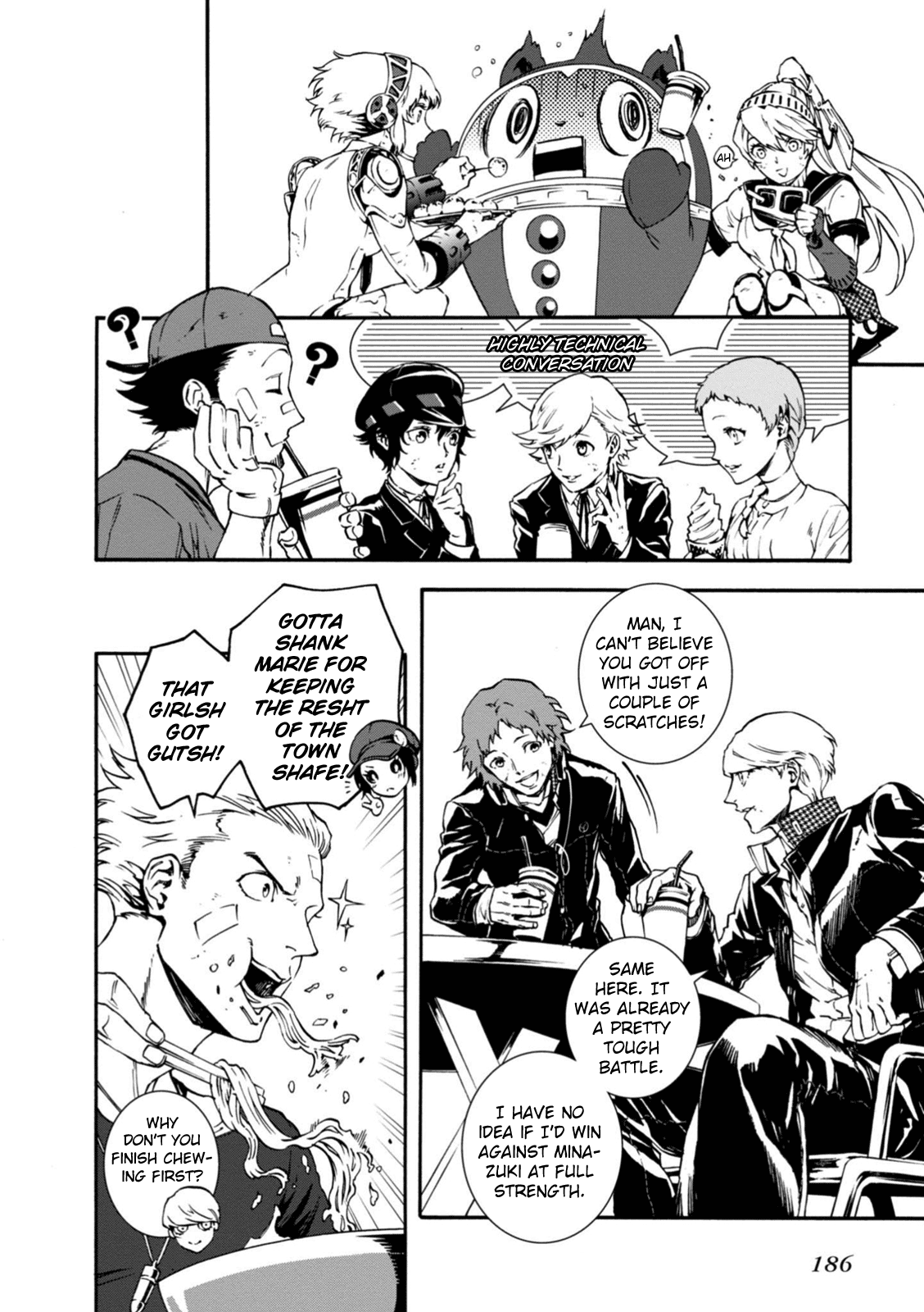 Persona 4: The Ultimax Ultra Suplex Hold Chapter 35 page 22 - Chapter 35: Departure