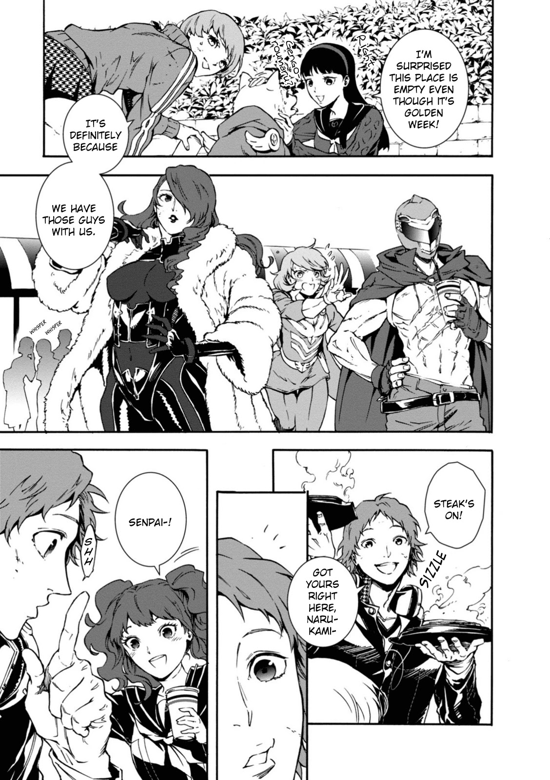Persona 4: The Ultimax Ultra Suplex Hold Chapter 35 page 23 - Chapter 35: Departure