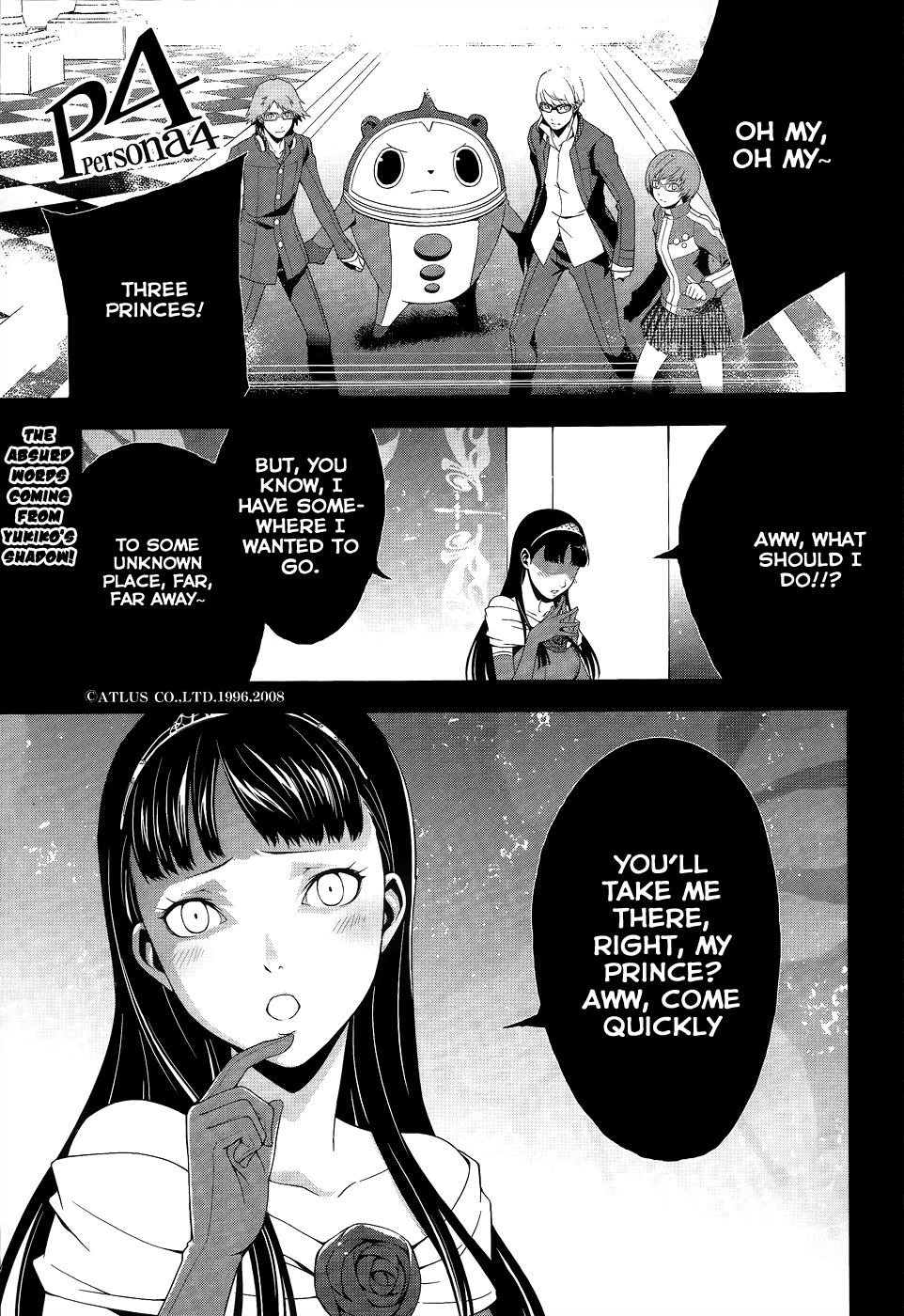 Persona 4 Chapter 10 page 2 - Chapter 10