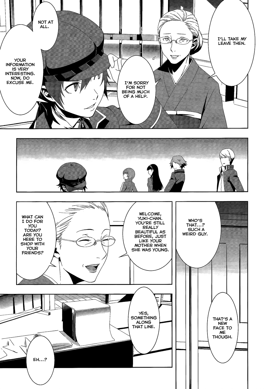 Persona 4 Chapter 13 page 11 - Chapter 13