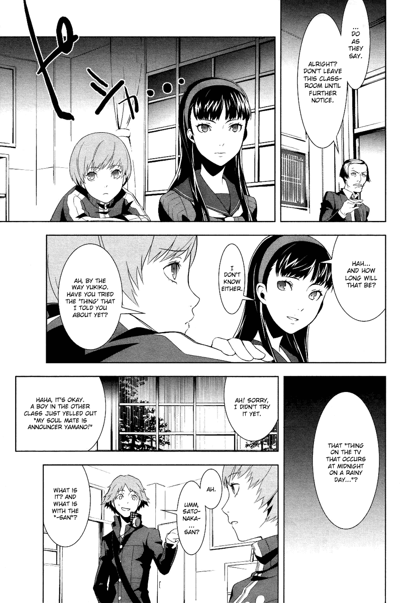 Persona 4 Chapter 2 page 13 - Chapter 2