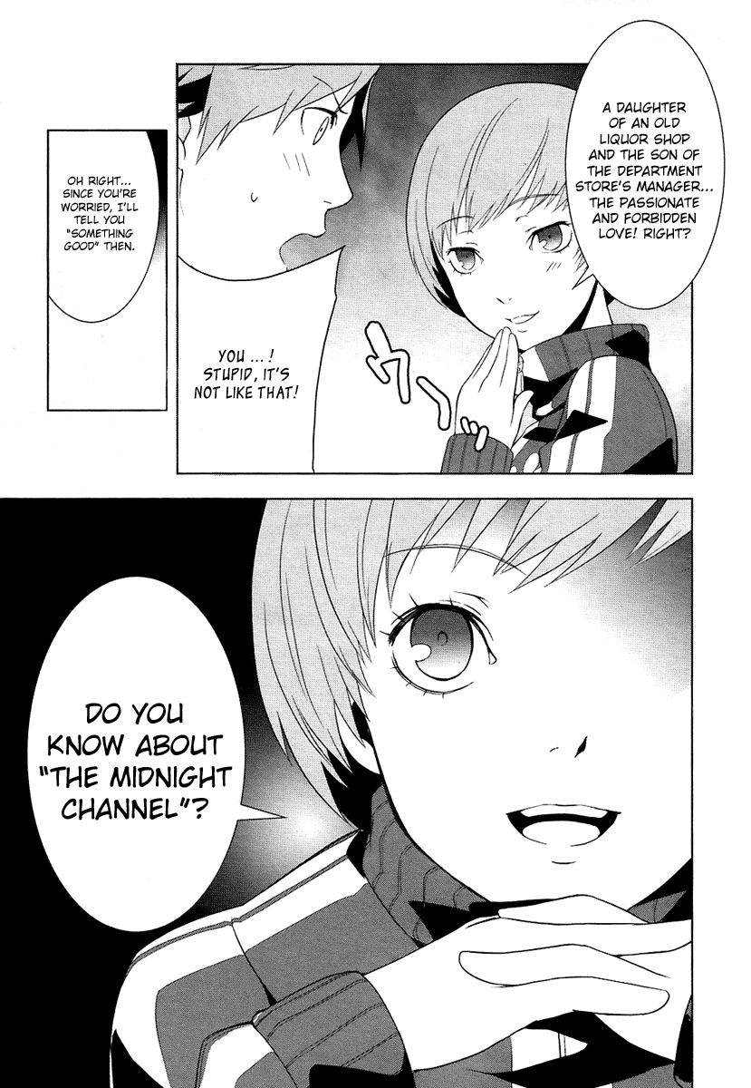 Persona 4 Chapter 2 page 25 - Chapter 2
