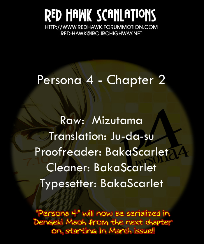 Persona 4 Chapter 2 page 40 - Chapter 2