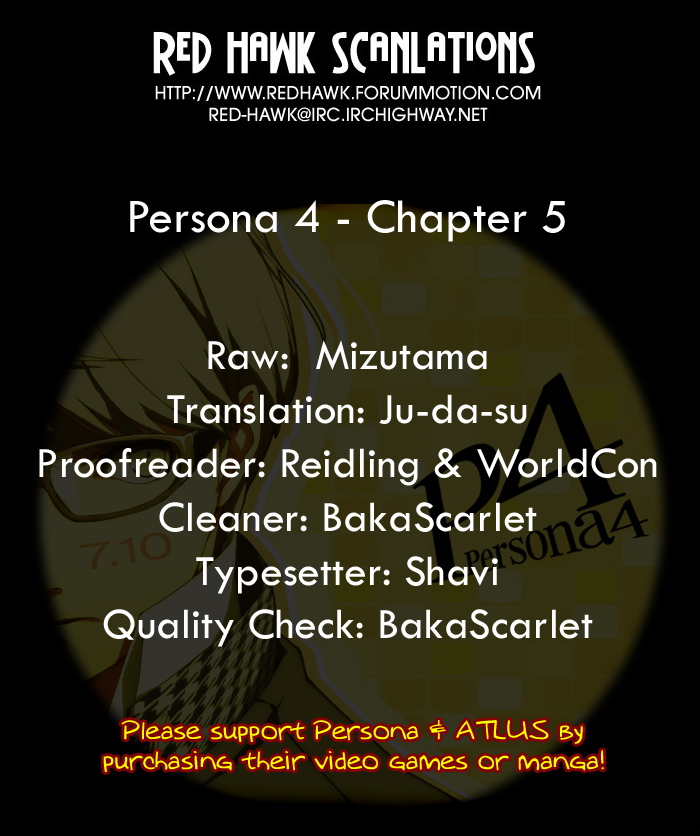 Persona 4 Chapter 5 page 19 - Chapter 5