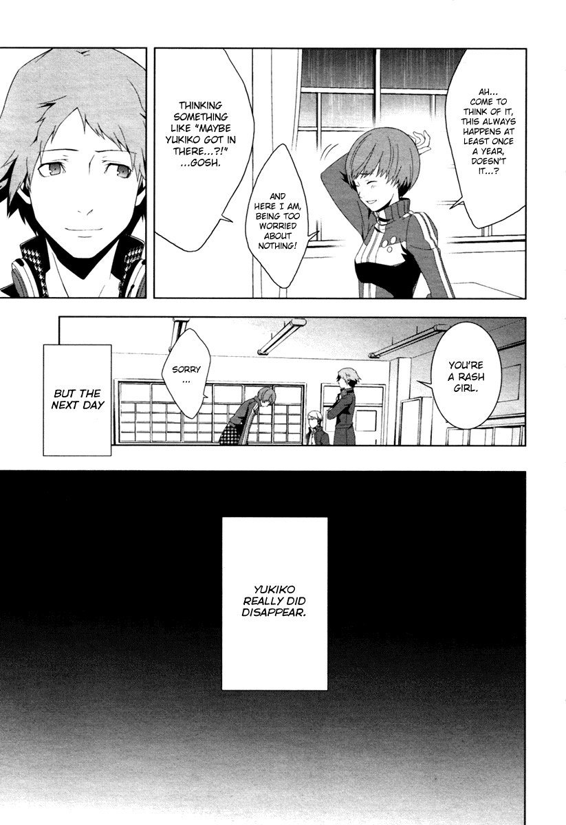 Persona 4 Chapter 7 page 10 - Chapter 7