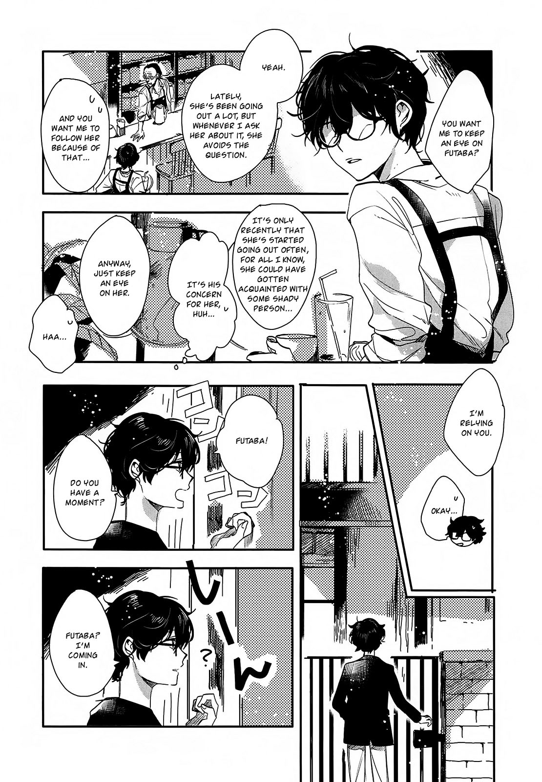 Persona 5 A la Carte Anthology Chapter 10 page 2 - Chapter 10: Futaba's Book of Good Deeds