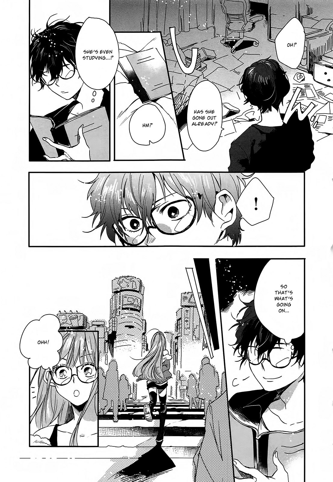 Persona 5 A la Carte Anthology Chapter 10 page 3 - Chapter 10: Futaba's Book of Good Deeds