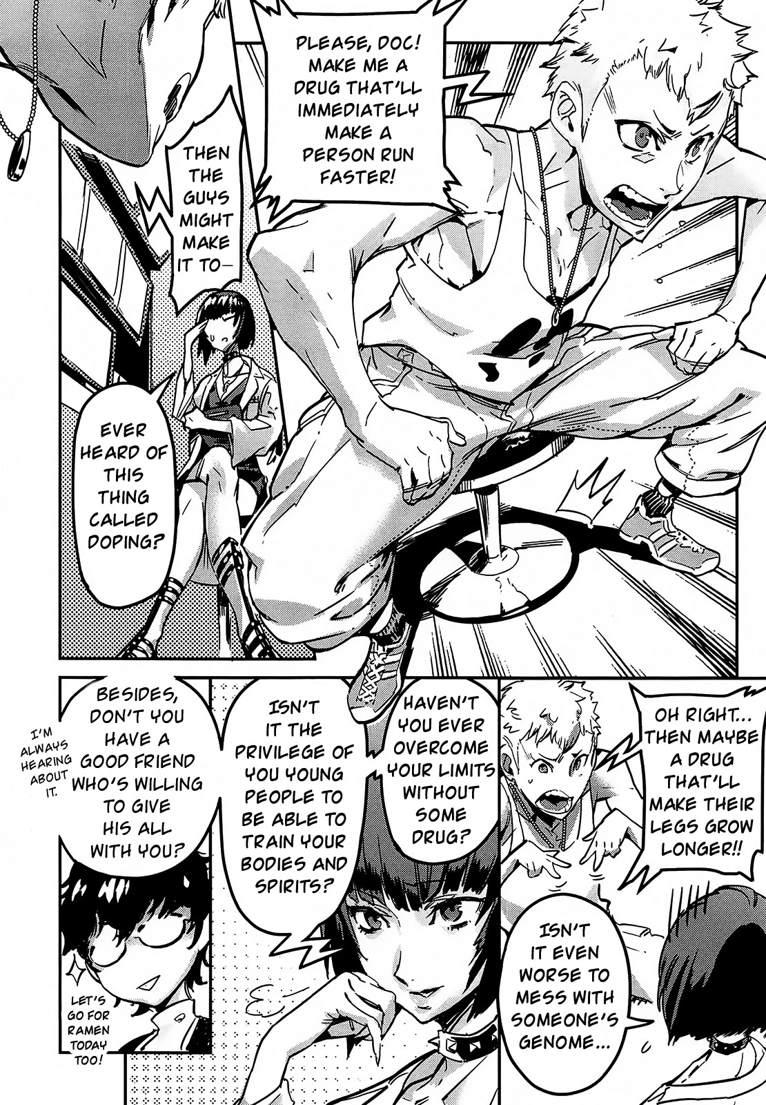 Persona 5 A la Carte Anthology Chapter 11 page 2 - Chapter 11: Takemi Tae's Suffering