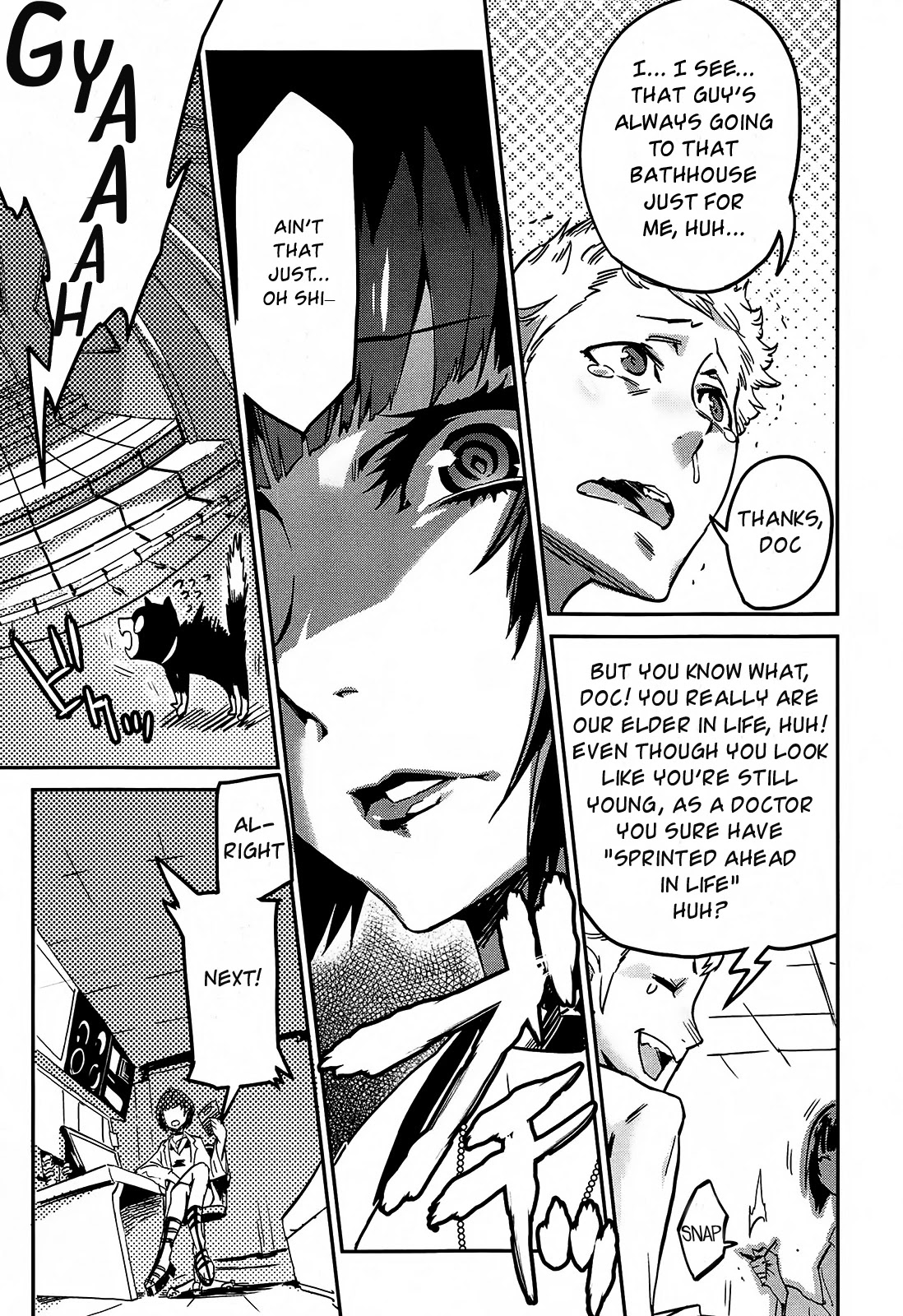 Persona 5 A la Carte Anthology Chapter 11 page 3 - Chapter 11: Takemi Tae's Suffering