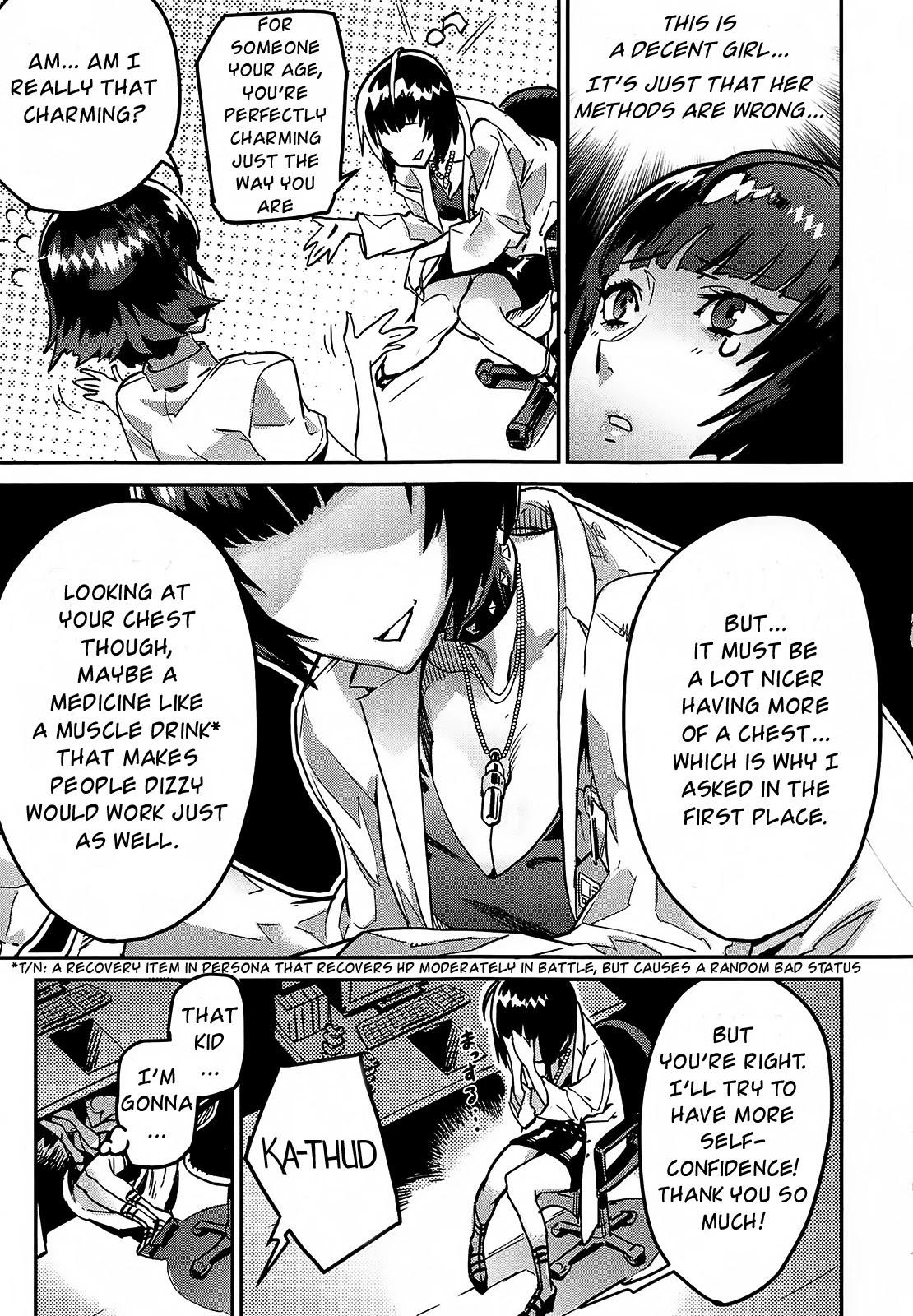 Persona 5 A la Carte Anthology Chapter 11 page 9 - Chapter 11: Takemi Tae's Suffering