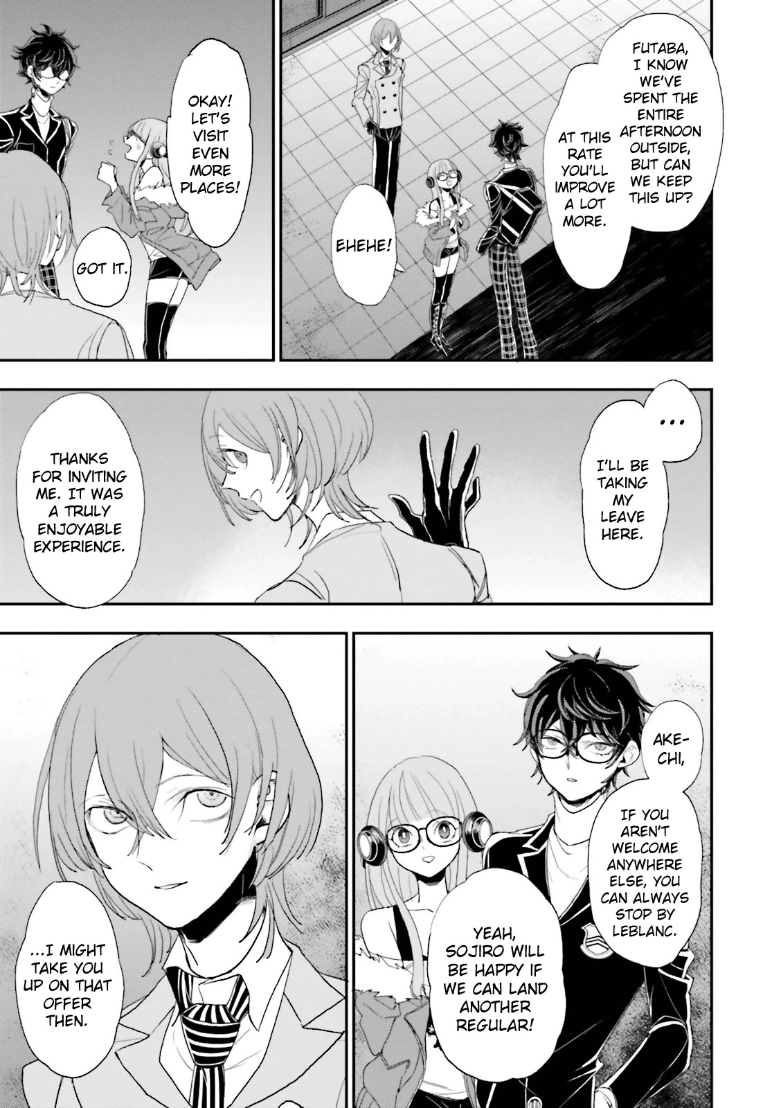 Persona 5 A la Carte Anthology Chapter 12 page 9 - Chapter 12: One Day