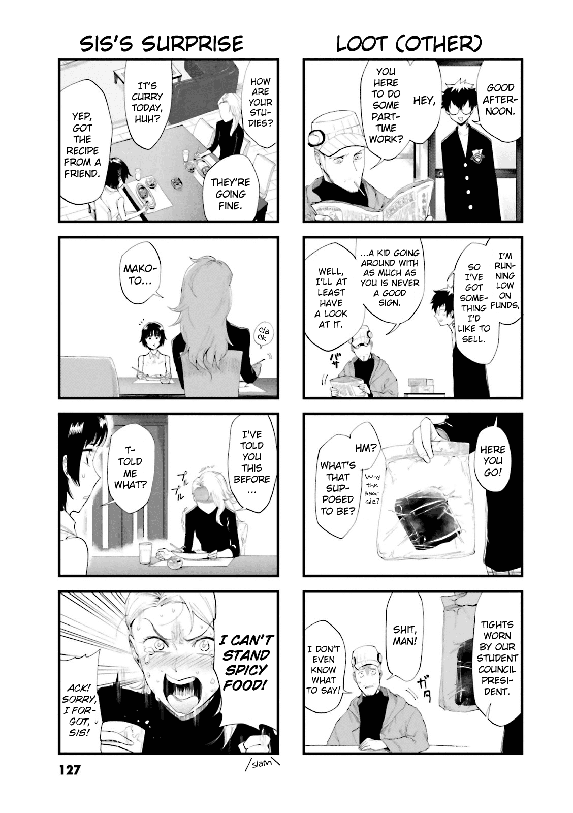Persona 5 A la Carte Anthology Chapter 13 page 5 - Chapter 13: Persona 5 4-koma x13 [END]
