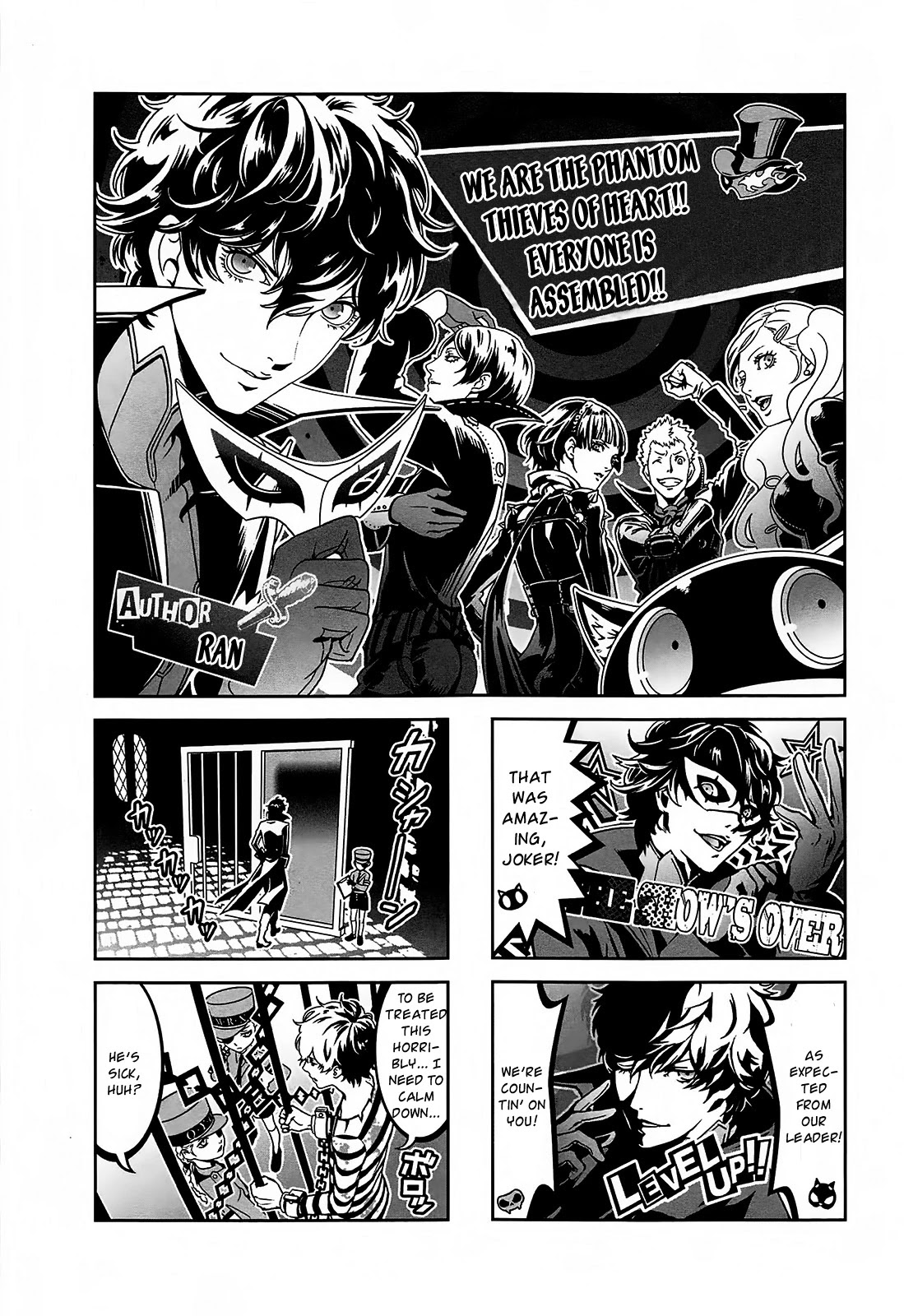 Persona 5 A la Carte Anthology Chapter 2 page 1 - Chapter 2: We are the phantom thieves of heart!! Everyone is assembled!!