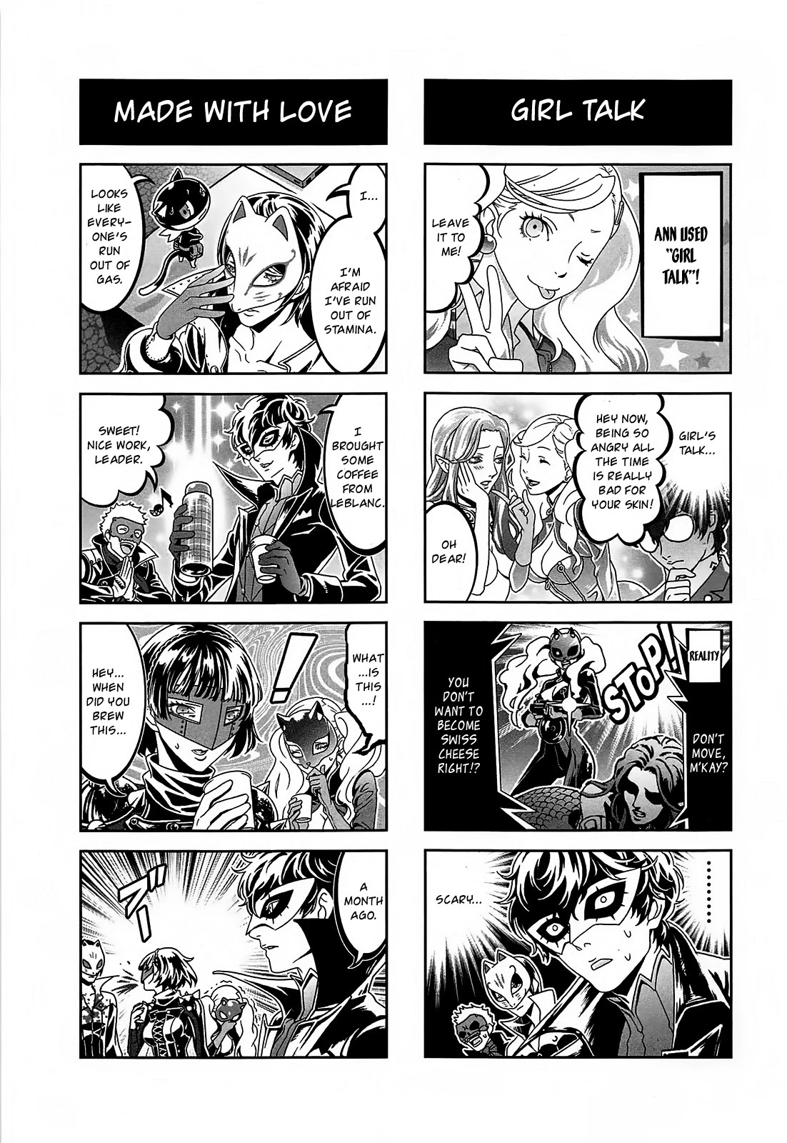 Persona 5 A la Carte Anthology Chapter 2 page 7 - Chapter 2: We are the phantom thieves of heart!! Everyone is assembled!!