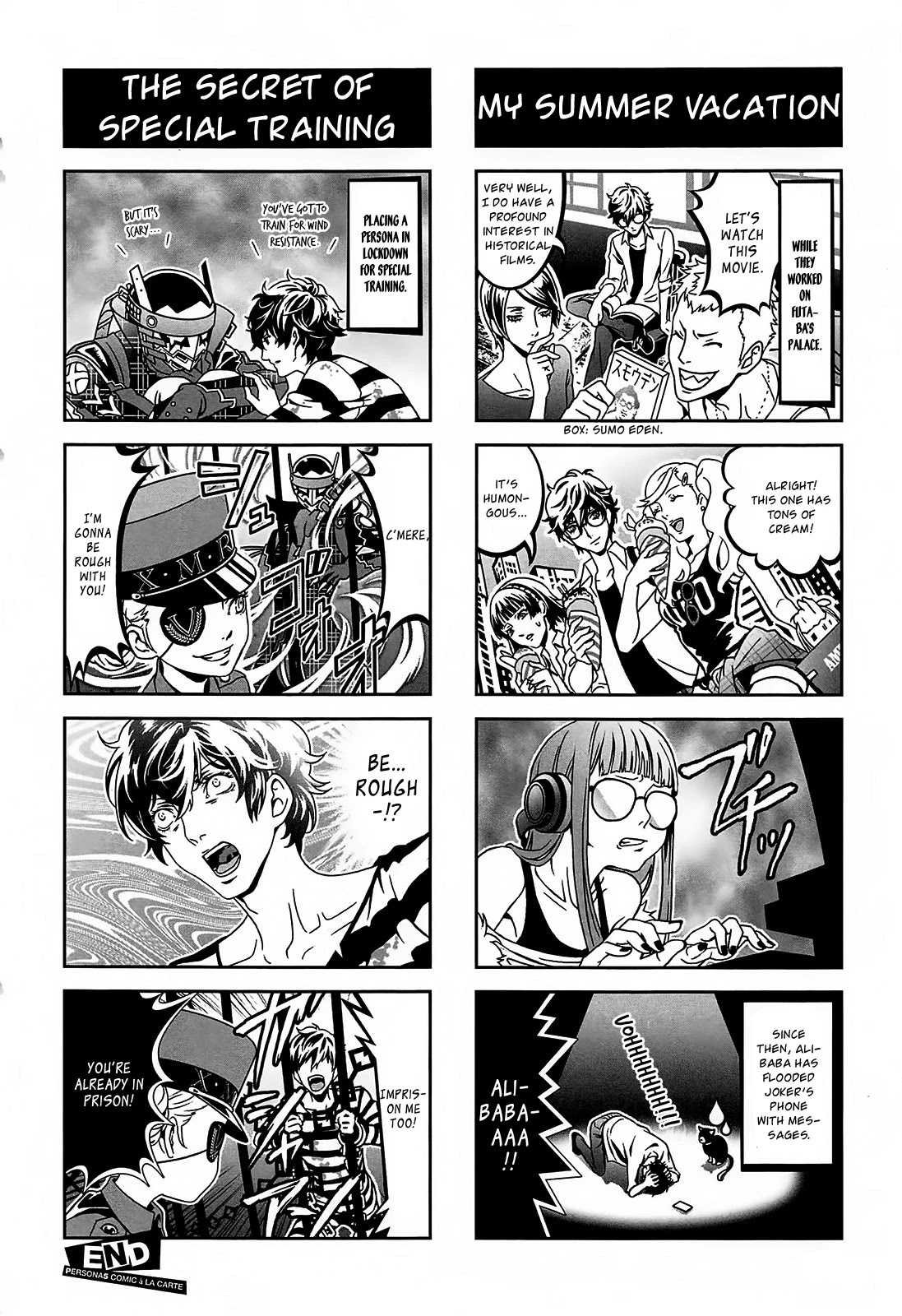 Persona 5 A la Carte Anthology Chapter 2 page 8 - Chapter 2: We are the phantom thieves of heart!! Everyone is assembled!!