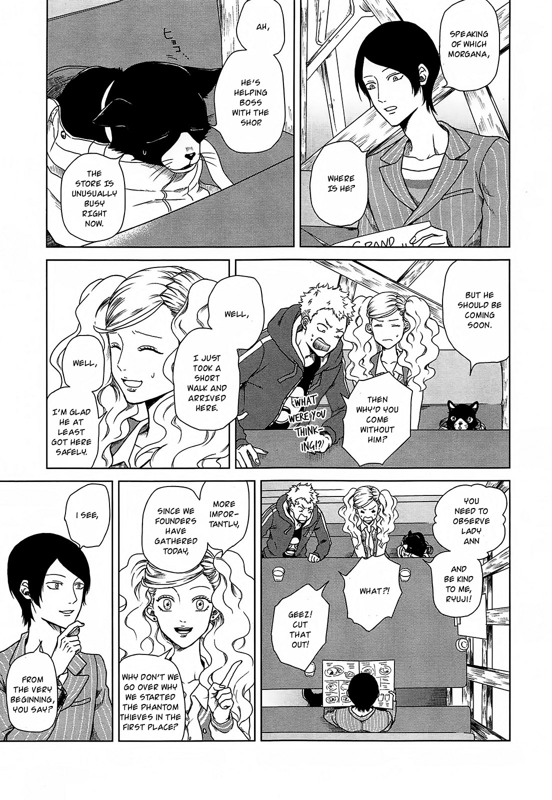 Persona 5 A la Carte Anthology Chapter 3 page 5 - Chapter 3: Forget Me Not