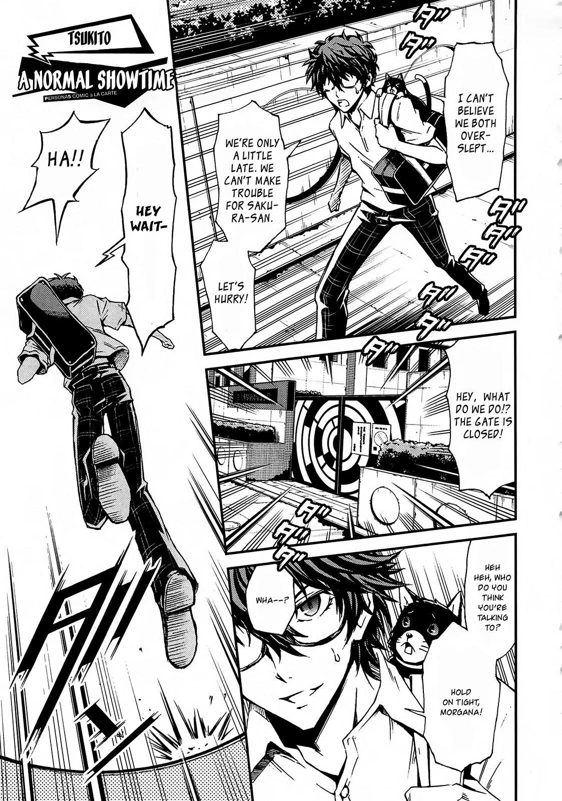 Persona 5 A la Carte Anthology Chapter 4 page 1 - Chapter 4: A Normal Showtime