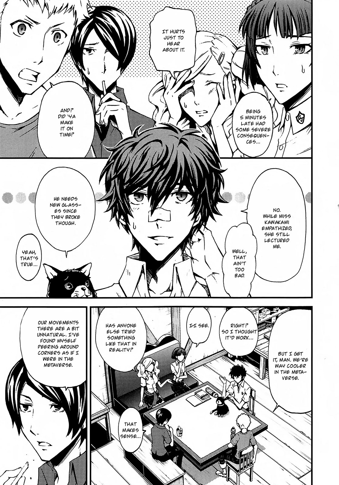 Persona 5 A la Carte Anthology Chapter 4 page 3 - Chapter 4: A Normal Showtime