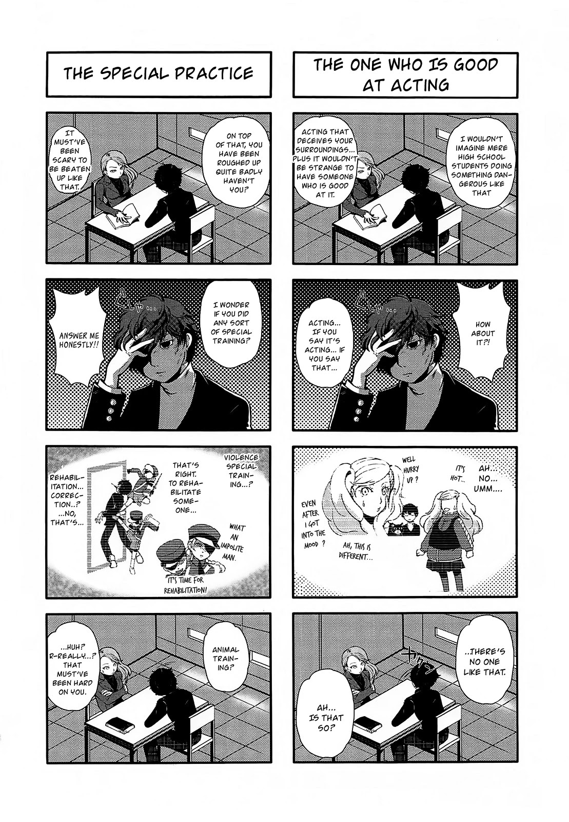 Persona 5 A la Carte Anthology Chapter 5 page 4 - Chapter 5: The Phantom Thieves of Heart are Pretty Mice