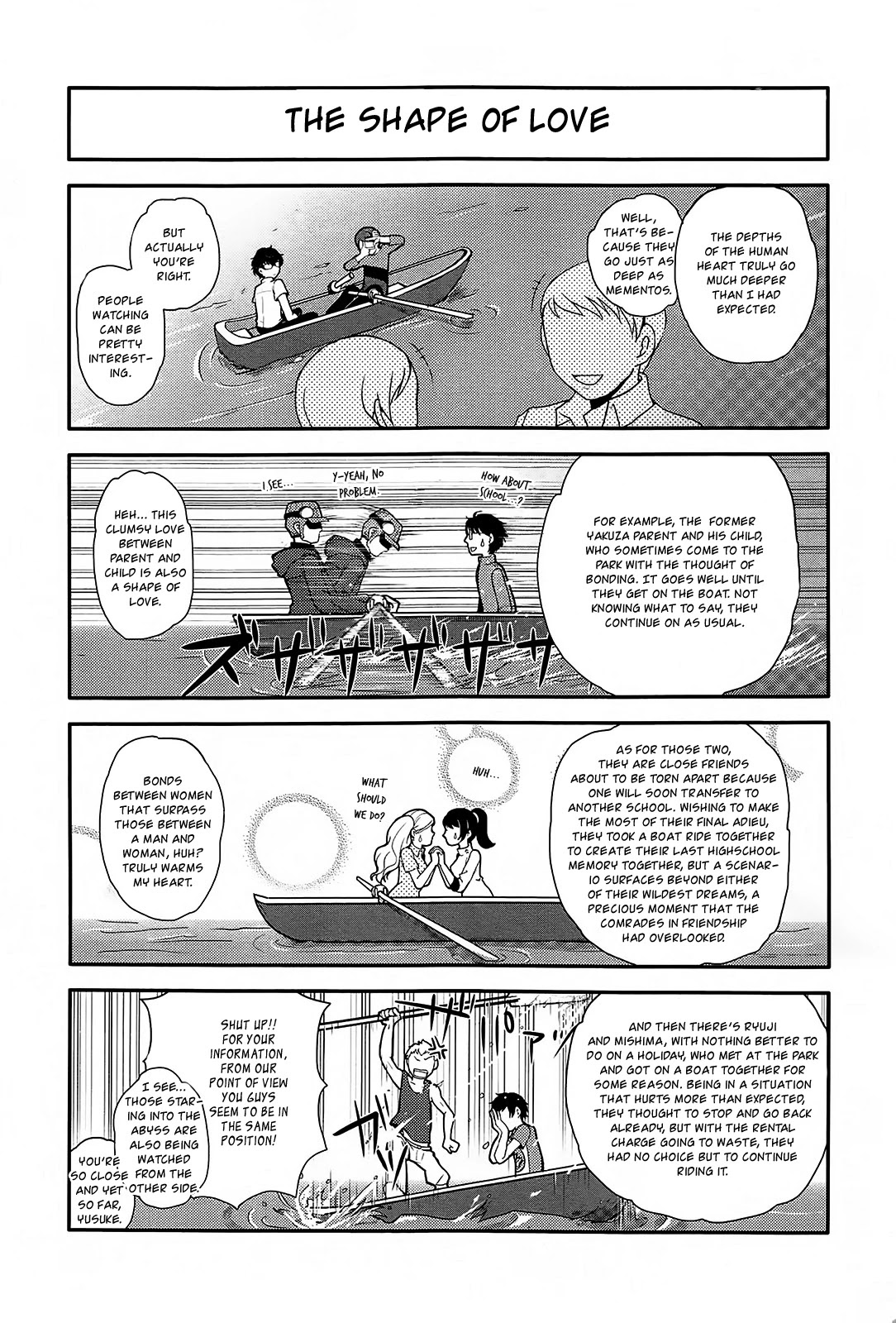 Persona 5 A la Carte Anthology Chapter 5 page 5 - Chapter 5: The Phantom Thieves of Heart are Pretty Mice