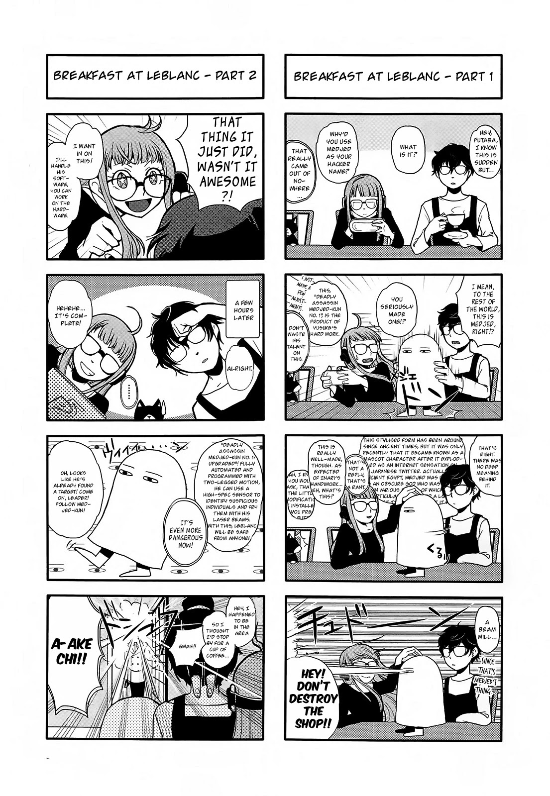 Persona 5 A la Carte Anthology Chapter 5 page 7 - Chapter 5: The Phantom Thieves of Heart are Pretty Mice